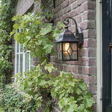 Romantic Outdoor Wall Lamp Bronze
