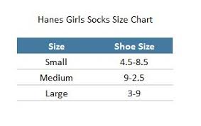 Hanes Girls Cotton Ankle Socks Pack Of 6