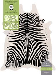 zebra cowhide rug zebra print cow