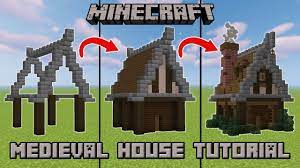 build a meval house in minecraft