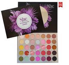 s he makeup 35 color leaves eyeshadow