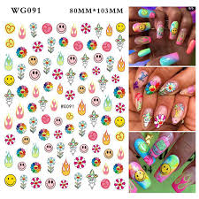 professional nail art sticker wg091