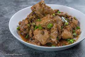 adobong manok sa buko panlasang pinoy