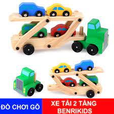 Báo giá Đồ Chơi Gỗ,Xe Ô Tô 2 Tầng Chở 4 Xe Con Có Thể Nâng Hạ Tháo Lắp,Đồ  Chơi Thông Minh Bằng Gỗ chỉ 189.000₫