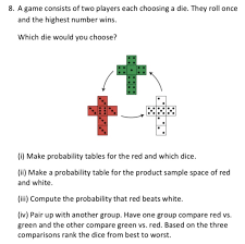 Solved 8 A Game Consists Of Two Players Each Choosing A