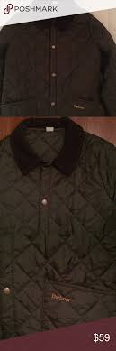 Boys Barbour Quilted Jacket New Never Worn Boys Xl Olive