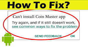 Submitted 3 days ago * by evelyn903. How To Fix Can T Install Coin Master Error On Google Playstore Android Ios Cannot Install App Youtube