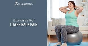 back pain and trying to lose weight