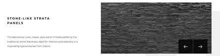 Black Stone Texture Panels For The