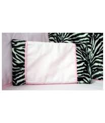 soho designs pink zebra chenille crib