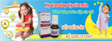Hydrosol Polyvitamine - Dinh dưỡng toàn diện cho trẻ - Accueil | Facebook