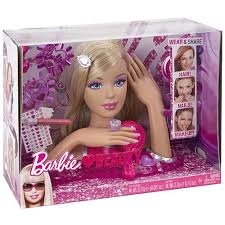 barbie loves beauty styling head
