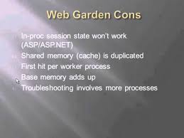 web gardens in iis