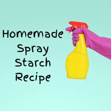 homemade spray starch recipe feltmagnet