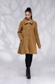 Winter Coat For Women Wool Swing Coat