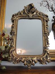 wall mirror antique baroque gold rococo