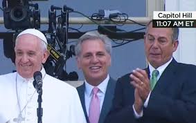 There's shedding a few tears. John Boehner Bursts Into Tears While Standing Next To The Pope
