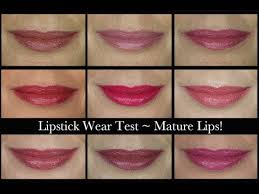 lipstick wear test for lips