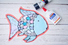 Fish silhouette vectors printable templates freepatternsarea. Rainbow Fish Craft With Free Template The Best Ideas For Kids