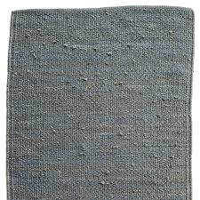 sundance hemp woven rug in blue 3x5