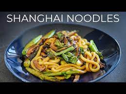 vegetarian shanghai noodles recipe