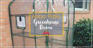 abba patio mini greenhouse review the