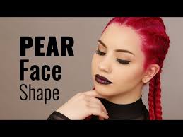how to contour a pear shaped face