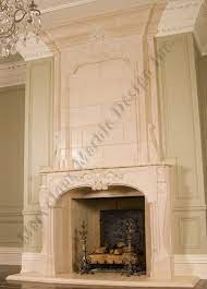 French Marble Fireplace Mantel