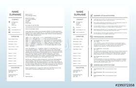 Minimalist Creative Cover Letter And One Page Resume Template Cv