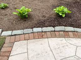 Install Brick Edging Around A Patio