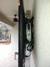 Wall Mount With Cable Dvr Satellite Box