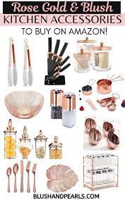 50 rose gold home decor accessories on