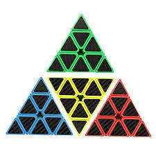 Rotate each tip until it matches with the color right below it. Pyraminx 3x3 Speed Cube Carbon Fiber Sticker Magic Cube Puzzle Toys For Kids Walmart Canada