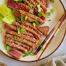 grilled marinated tuna steaks hip hip
