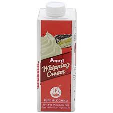 Amul Whipping Cream 250 Ml Carton