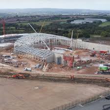 Leicester was one of the first towns in the uk to have a railway station. Drone Footage Shows Progress On Leicester City S New 100m Training Ground Leicestershire Live