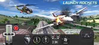 helicopter flight pilot sim on the app