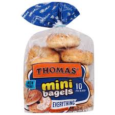 save on thomas mini bagels everything