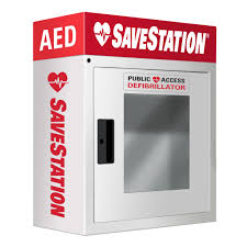 savestation aed wall cabinet