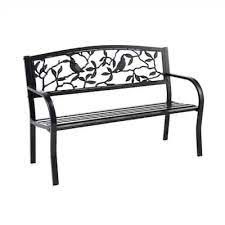 Cast Iron Frame Outdoor Benches