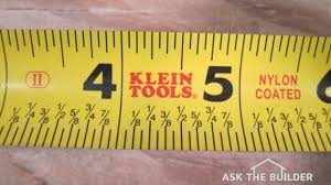 Most tape measure markings go as small as 1 ⁄ 16;. Tape Measure Markings Not The Same Great Video Here Explaining