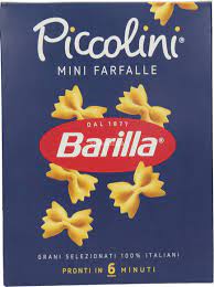  Barilla Piccolini Mini Farfalle 64 500  gambar png