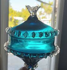 Vintage Murano Italian Art Glass Lidded