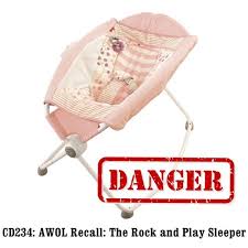 cd234 awol recall the rock and play