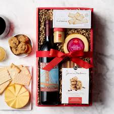 wine cheese and ers gift set