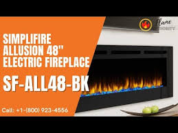 Electric Fireplace Sf All48 Bk