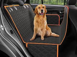 Dog Car Seat Cover Protector Black
