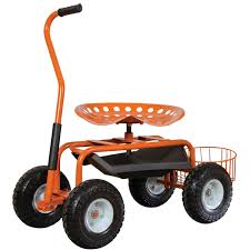 Garden Scoot Steel Frame With Flat