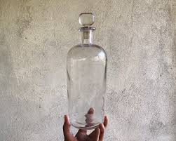 Antique Apothecary Bottle With