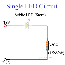 Most common panel leds operate with currents of a few ma up to 20 or 30 ma. Simple Led Circuits Single Led Series Leds And Parallel Leds